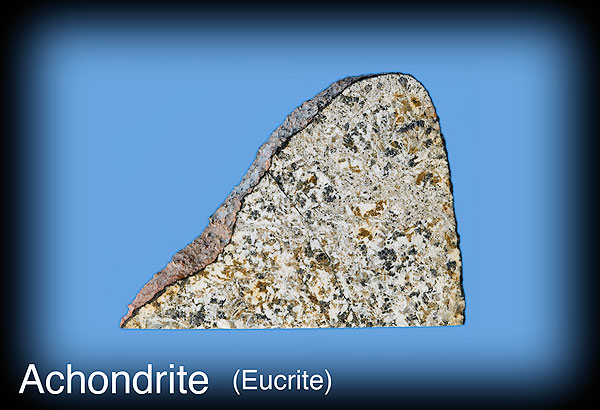 Achondrite meteorite (Eucrite)